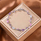 Women's Dainty Leaf Charm Bracelet
