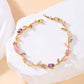 Women's Dainty Leaf Charm Bracelet