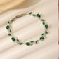 Women's Dainty Leaf Charm Bracelet