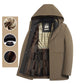 Men’s Winter Thermal Thick Hooded Parka Coat