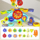 Transforming Gear Electric Building Blocks Toy