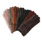 Warm Soft Lined Gloves With Extended Cuff