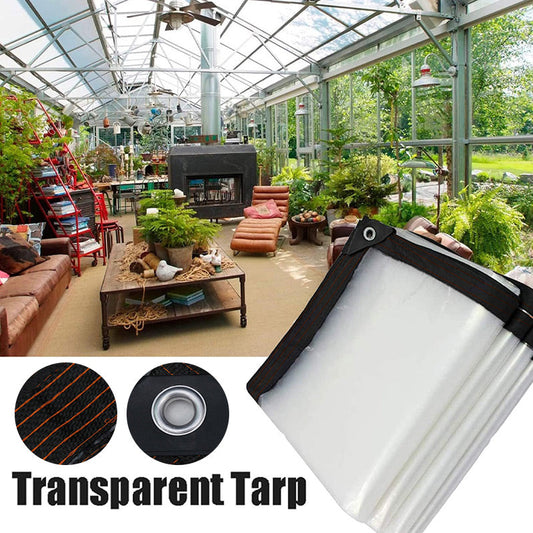 🖤Heavy-Duty Transparent Waterproof Insulated Tarp