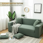 🛋️ Instant Sofa Makeover – Jacquard Knitted Stretch Cover with Elegant Texture. 50% Off. UK Stock