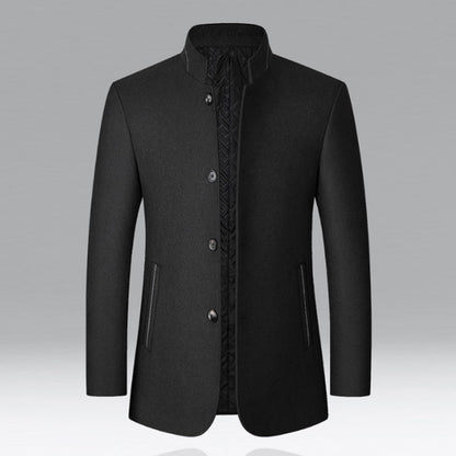Men's Classic Stand Collar Jacket