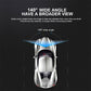 🚗 Triple Camera Dash Cam: 1080P Full HD, Front/Interior/Rear, Night Vision, G-Sensor, Parking Mode