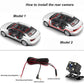 🚗 Triple Camera Dash Cam: 1080P Full HD, Front/Interior/Rear, Night Vision, G-Sensor, Parking Mode