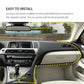 🚗 Triple Camera Dash Cam: 1080P Full HD, Front/Interior/Rear, Night Vision, G-Sensor, Parking Mode