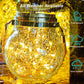🔥Last Day Sale 60% OFF⏰☀️Solar Crackle Glass Jar Light💡