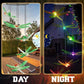 🦋 Solar-Powered Butterfly Wind Chime Lights: 7 Color-Changing LEDs, 600mAh Battery, 6-8H Glow for Garden & Patio