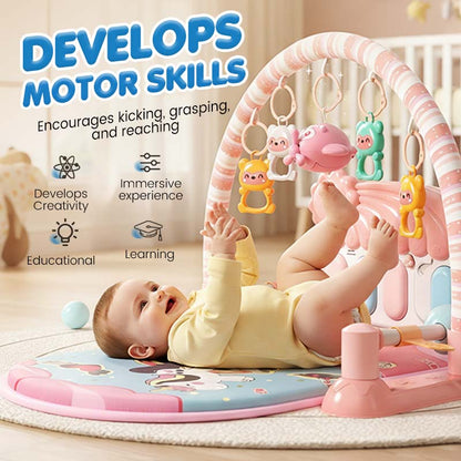 🥳 2026 HOT SALE 🥳💞 50K+ SOLD! 💥 50% OFF! 🔥 3-in-1 Baby Musical Piano Play Mat – Touch-Sensitive Keys, Animal Sounds & Perfect for Tummy Time, Sitting & Toddler Play 🎹✨
