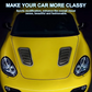 Universal Car Hood Vent Decoration