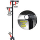 🦯 Dual-Handle Folding Walking Stick: 3-LED Light, Pivoting Base, Adjustable