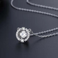 Sweatproof Plated Sparkling Dance Rhinestone Necklace