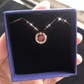 Sweatproof Plated Sparkling Dance Rhinestone Necklace