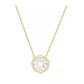 Sweatproof Plated Sparkling Dance Rhinestone Necklace