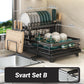 🧺 Two-Tier Dish Rack for Kitchen