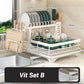 🧺 Two-Tier Dish Rack for Kitchen