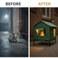 🐈 All-Weather Elevated Outdoor Cat House – Waterproof, Insulated, Foldable 🌧️