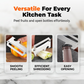 3-in-1 Scallion Shredder & Peeler Kitchen Tool