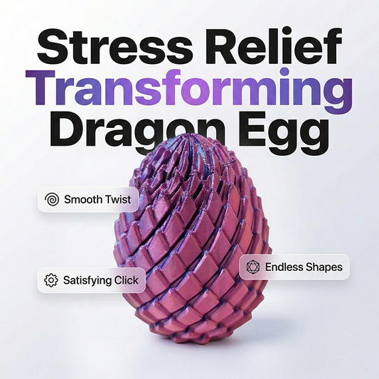 🥳2026 HOT SALE！！🥳 3D Printed Surprise Dragon Egg