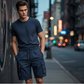 Men's Quick-Dry Cargo Shorts with Pockets