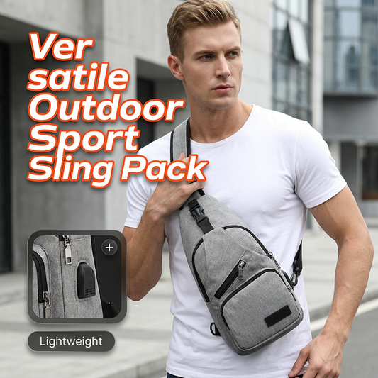 🎒50% OFF! 🚀  *Multifunctional Outdoor Sport Sling Pack*
