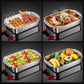 🔥 304 stainless steel food-grade plates！Say goodbye to ceramic plates!