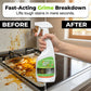 🍑 Heavy-Duty Kitchen Degreaser Spray: Fast-Acting Grease Melter, Peach Scent, 500ml, Perfect for Range Hoods & Stoves
