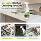 🍑 Heavy-Duty Kitchen Degreaser Spray: Fast-Acting Grease Melter, Peach Scent, 500ml, Perfect for Range Hoods & Stoves