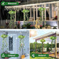 🥳 HOT SALE🥳 Solar-Powered Hanging Milan Grass Light