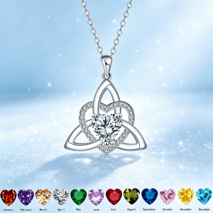 🥳2026 HOT SALE🥳 ⏳Limited-time 50% off⏰ Celtic Knot Heart Pendant Necklace ！！