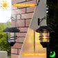 💡Light up your garden💡  Solar Powered Hanging Lantern Light ！