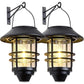 💡Light up your garden💡  Solar Powered Hanging Lantern Light ！