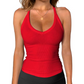 🔥Summer sale now on 🔥50% OFF! 🚀 Women's Ribbed V-Neck Tank Top！！