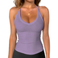 🔥Summer sale now on 🔥50% OFF! 🚀 Women's Ribbed V-Neck Tank Top！！