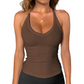 🔥Summer sale now on 🔥50% OFF! 🚀 Women's Ribbed V-Neck Tank Top！！