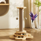 🥳50% OFF ! 🥳Multifunctional Cat Activity Center with Scratcher and Toys