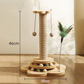 🥳50% OFF ! 🥳Multifunctional Cat Activity Center with Scratcher and Toys