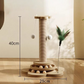 🥳50% OFF ! 🥳Multifunctional Cat Activity Center with Scratcher and Toys