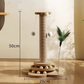 🥳50% OFF ! 🥳Multifunctional Cat Activity Center with Scratcher and Toys