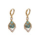 ⏰50% OFF⏰  Sky Blue Drop Dangle Hoop Earrings!