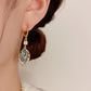 ⏰50% OFF⏰  Sky Blue Drop Dangle Hoop Earrings!
