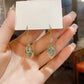 ⏰50% OFF⏰  Sky Blue Drop Dangle Hoop Earrings!