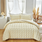 🥳2026 HOT SALE🥳 3-Piece Pintuck Textured Duvet Cover Set