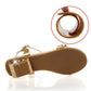 📢📢 Last Day – 50% OFF!! ⏰ Stylish Women's Sandals – Flat Heel, Rhinestones & Metal Accents 👡 For Summer & Everyday Wea