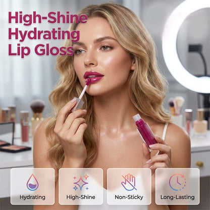 🥳2026 HOT SALE🥳 High-Shine Hydrating Lip Gloss!