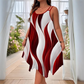 Women Fashion Sleeveless Double Strap Midi Dress
