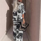 🔥Summer Bestseller🔥 Women's Casual Printed V-Neck Top and Long Pants Set !