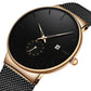 ⏳Limited-time 50% off⏰ Men's Minimalist Waterproof Quartz Watch !!